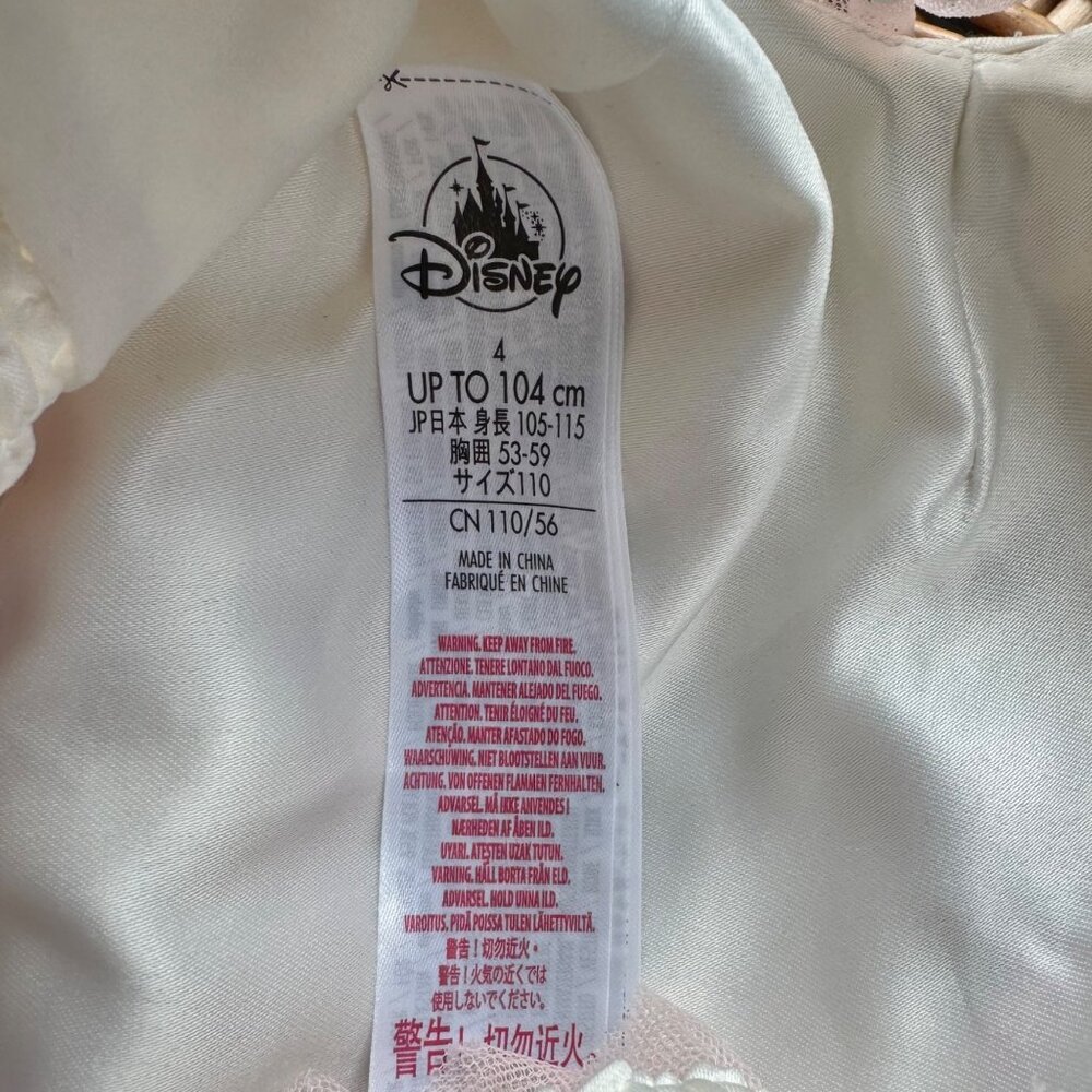 DISNEY Tinker Bell Ariel Belle Tutu Leotard 4 4T Animators Collection Dress Up - Picture 12 of 12